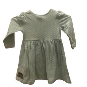 Matilda Jane beautiful light mint green polka dots dress size 2
